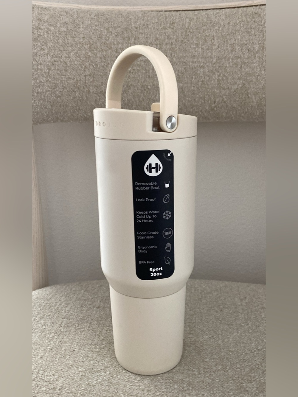 New HydroJug sport 20oz stainless water bottle